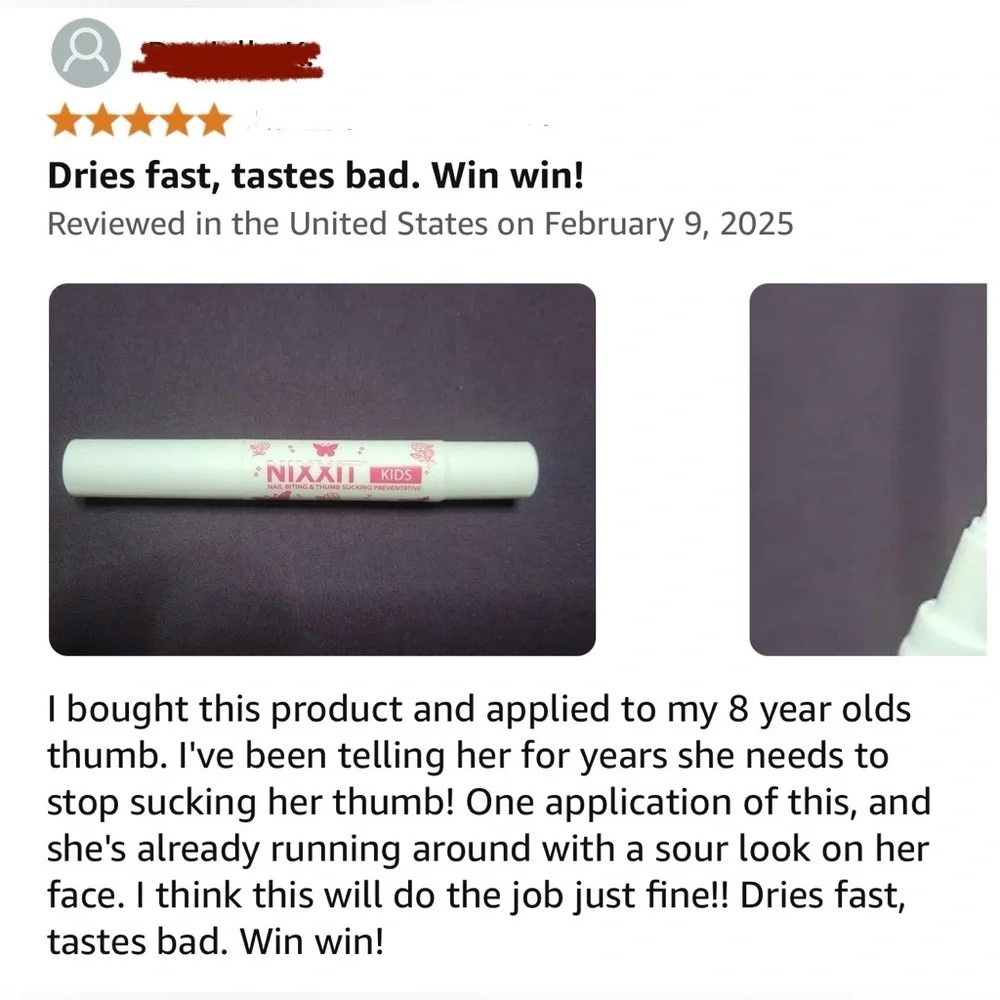 NIB! Kids Nail Biting & Thumb Sucking Solution